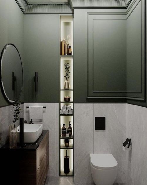 Несколько Идей оформления санузла. 01