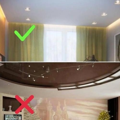 Актуальные и неактуальные варианты обустройства интерьера в квартире. 06