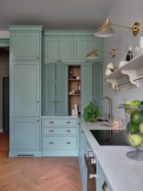 Реализованный интерьер квартиры для отдыха, площадью 74 кв. 01