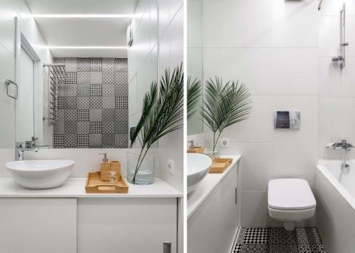 Пример обустройства небольшой однокомнатной квартиры, в которой решили обойтись без перепланировок. 07