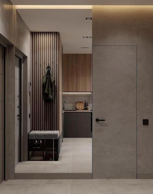 Интерьер кухни - гостиной. 07