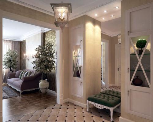 Милый дом.  Дизайн - проект двухкомнатной квартиры 80, 9 кв. 01