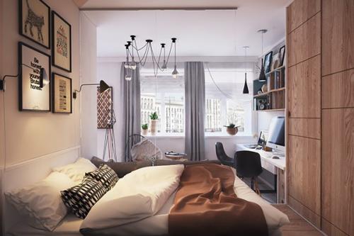 Дизайн однокомнатной квартиры 40 кв. 08