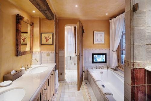 Интерьер ванной в стиле Прованс. 06