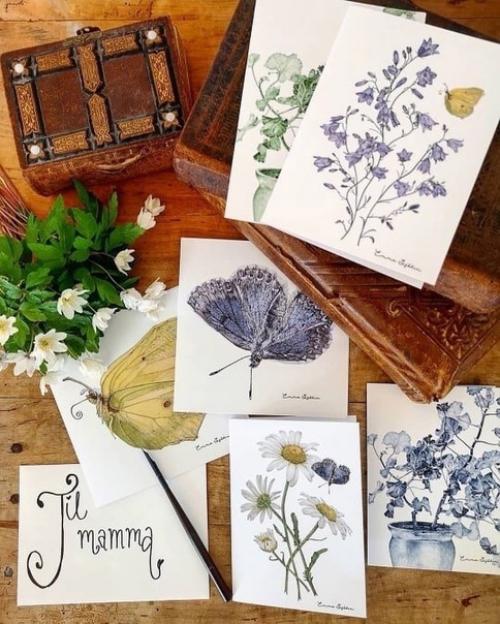 Очень красивый льняной текстиль в стиле кантри шведской художницы и дизайнера Эммы шедин, которая живет на ферме фрёвик в смоланде. 08