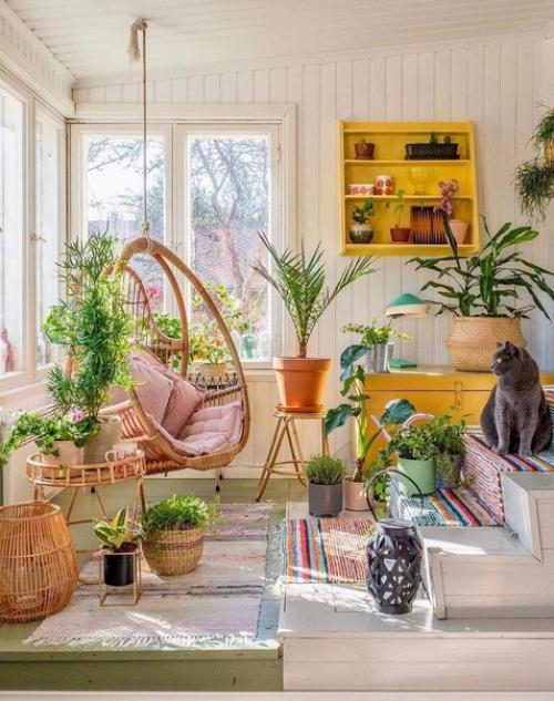 Яркий интерьер. Солнечный и красивый. 03