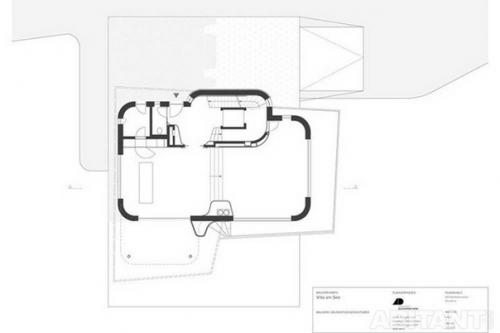 Дом с декоративным деревянным экраном в Австрии. 09