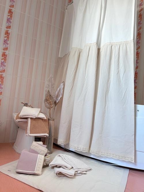 Ванна - красивый текстиль для интерьера. 05