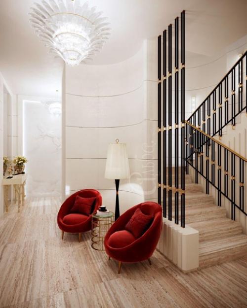 Проектное решение для особняка в историческим центре Москвы. 06