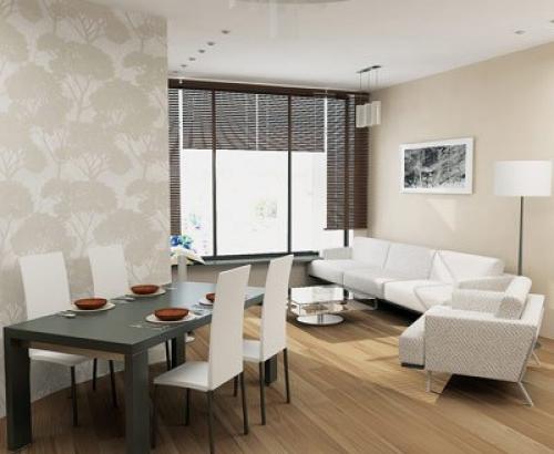 Индивидуальное отражение.  Дизайн - проект современной функциональной квартиры 93, 4 кв. 02