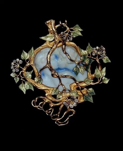 Стиль ар нуво ворвался, как ветер и захватил умы художников во всем мире. 08