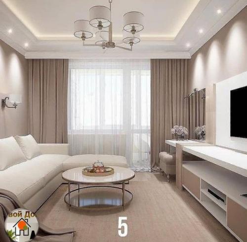 Идеи оформления гостиной. 04