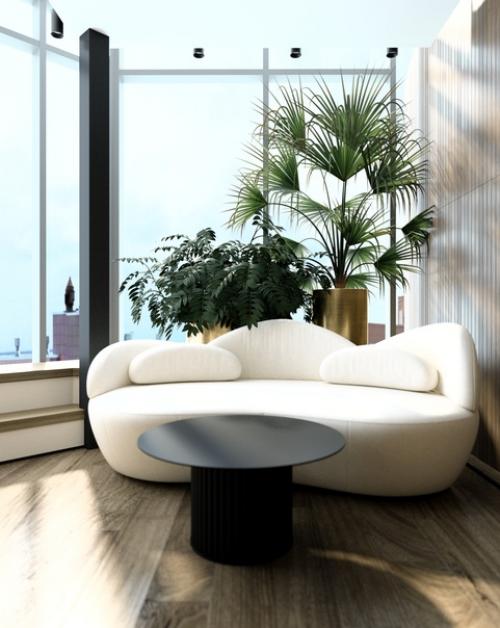 Студия с выходом на собственную террасу. 02