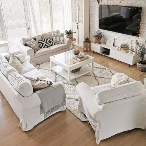 Очередной классический скандинавский интерьер загородного дома. 02