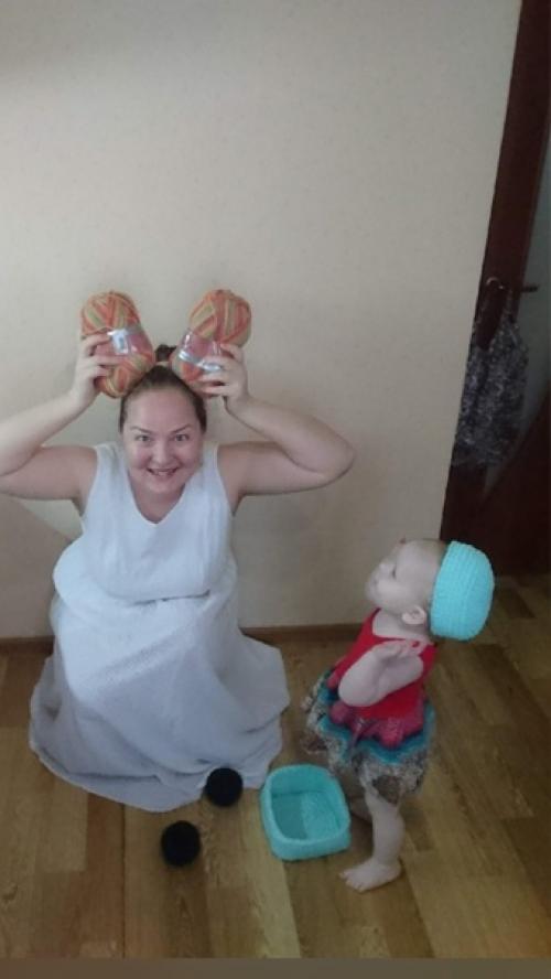 Трикотажные корзинки - это уют в любом уголке дома. 09