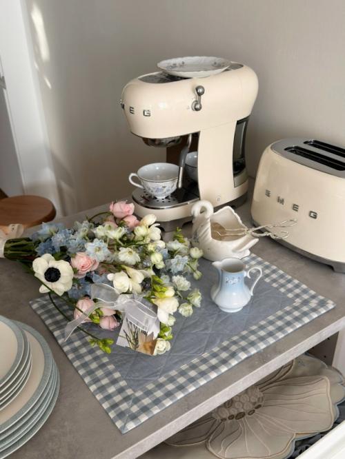 Бесконечная любовь к голубому в квартире Katezuevaa. 02