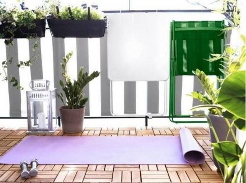 7 удачных идей для оформления балкона. 06