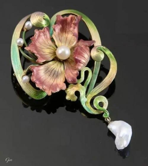 Стиль ар нуво ворвался, как ветер и захватил умы художников во всем мире. 05