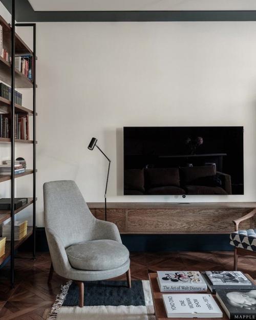 Интерьер двухуровневой квартиры. 04