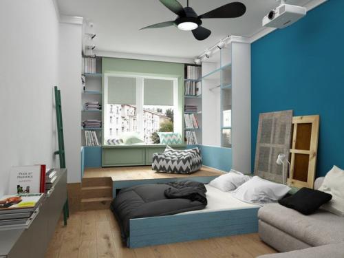 Итак, пришло время привести пример конкретной квартиры, оформленной в скандинавском эко - стиле? 02