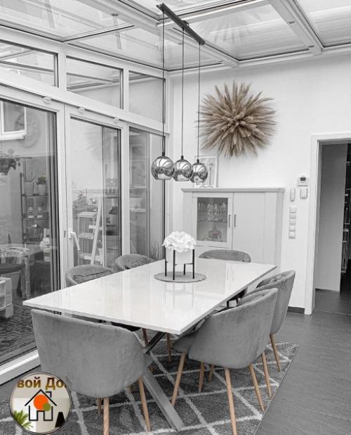 Просторная квартира. В светлых оттенках. 08