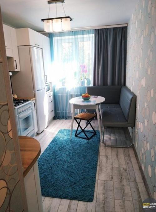 Небольшая кухня. Современная. 04