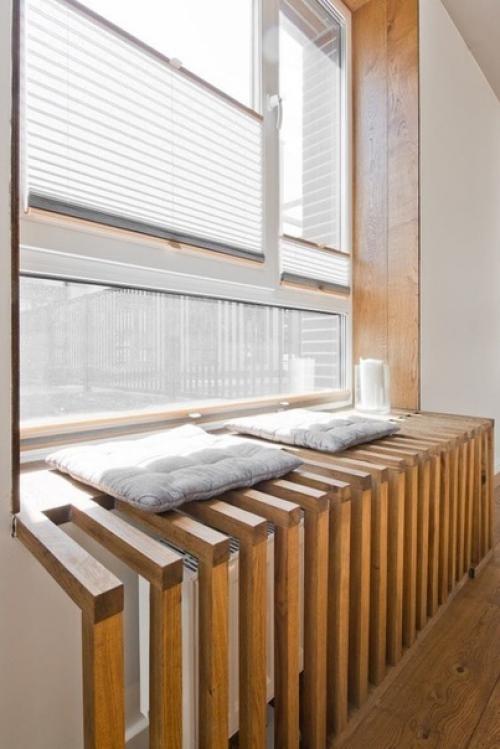 Интересные идеи.  Как раз, отопительный сезон заканчивается, можно и батареи прятать. 07