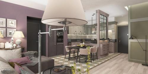 Дизайн проект интерьера квартиры 38 кв. 03