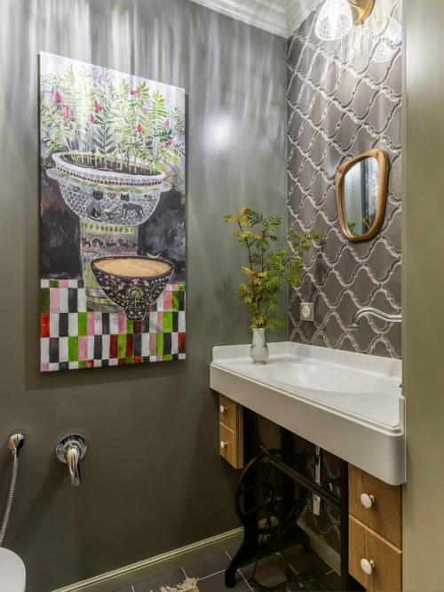 Дизайнер интерьеров лилия Асфандиярова создала яркий интерьер в английском стиле с использованием башкирских национальных мотивов. 08