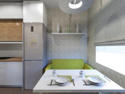 Проект дизайна кухни от нашей подписчицы. 01