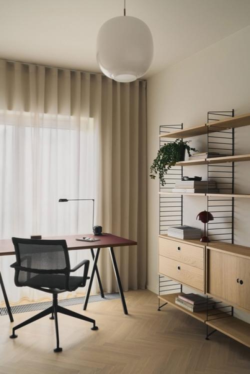 Нордическая эстетика душевной простоты и обтекаемой функциональности, пропущенная через призму современной элегантности середины века. 01