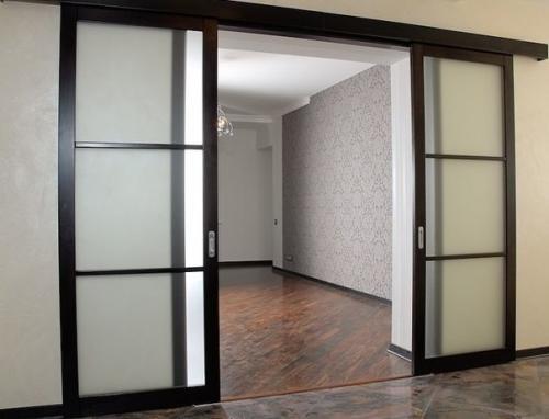 Как установить межкомнатные двери - купе. 03