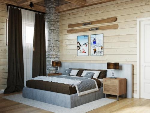 Здесь мы решили немного пошалеть от стиля шале Уральские Альпы. 05