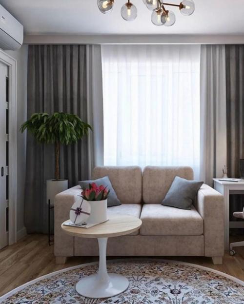 Красивый интерьер. Просторной квартиры. 03