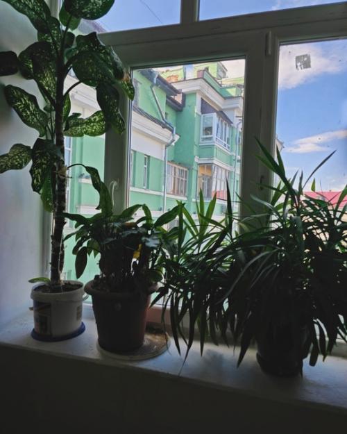 Дома с бельведерами, шпилями и арками. 06