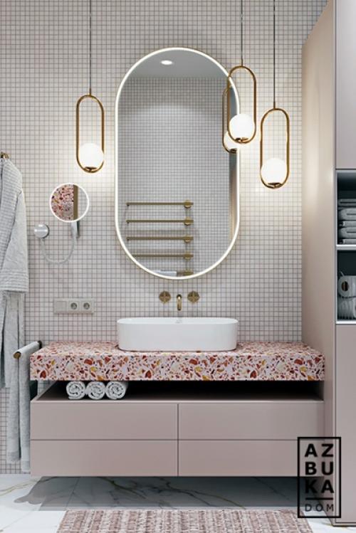 В этом проекте постарались совместить современный подход к проектированию интерьеров и классические декоративные элементы. 07