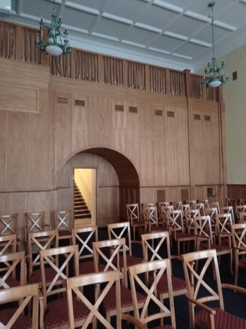 Ходила вчера в дом Шехтеля на садовой - обычно туда нельзя, это был разовый доступ по случаю дней культурного наследия. 01