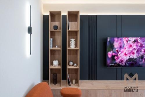 Новая работа - установили мебель в гостиную. 06