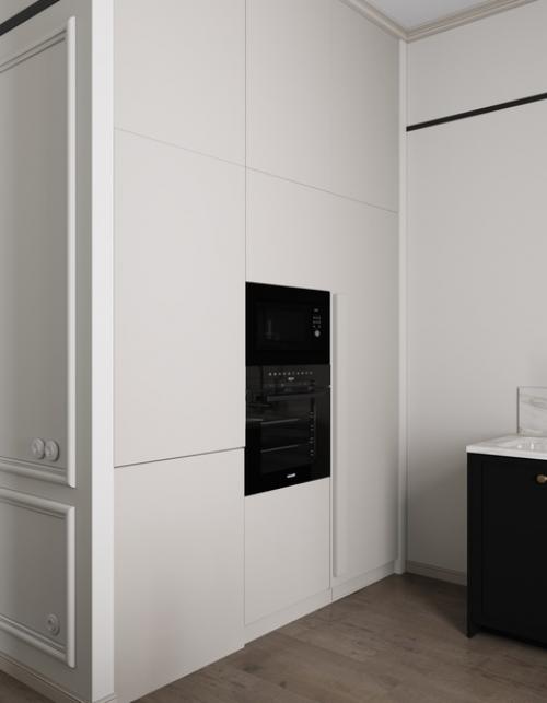 Проект 1-комнатной квартиры 37 м 2 в ЖК квартал Che в Санкт-петербурге. 04