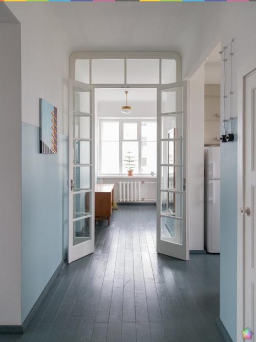 Просторная квартира с отсылками к советскому авангарду ч. 1. 09