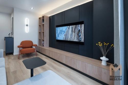 Новая работа - установили мебель в гостиную. 05