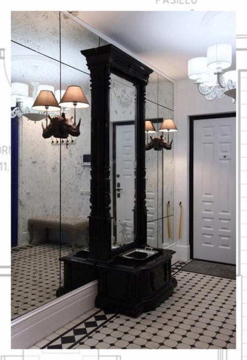 Квартира в Пирогово, в одном из районов Москвы, выделяется на фоне аналогичных помещений своим оригинальным дизайном интерьера. 06