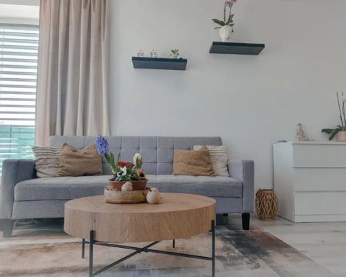 Светлый скандинавский интерьер в легких пастельных тонах. 03