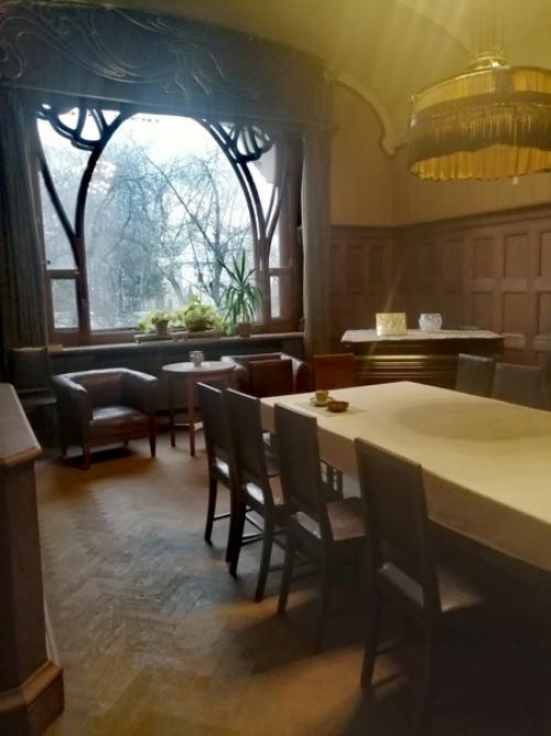 Интереснейшее место посетили мы в прошедшие выходные - дом на малой никитской, построенный Шехтелем по заказу магната рябушинского. 06