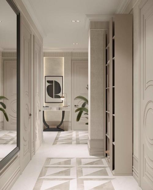 Какой из двух вариантов прихожей вы бы предпочли для своего дома: первый или второй? 03