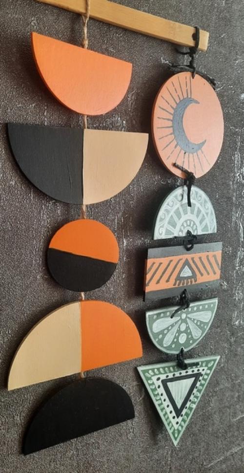 Настенный декор в стиле бохо. 02