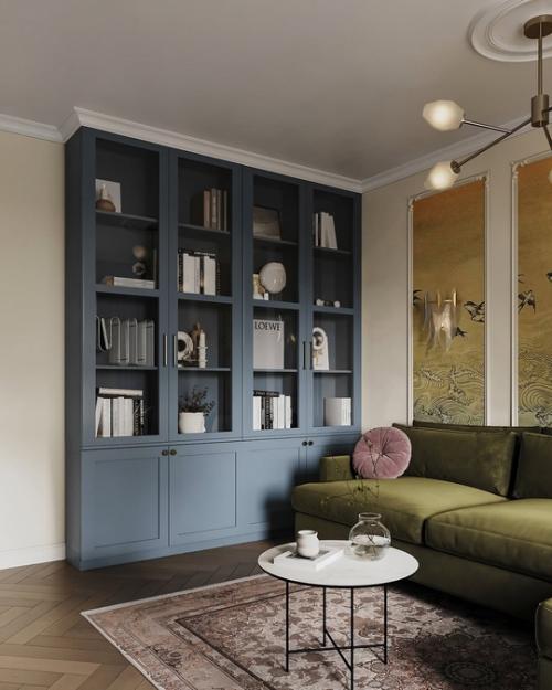 Яркий дизайн двухкомнатной квартиры. 03