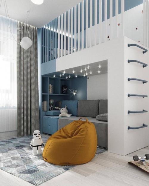 Интерьер квартиры. В светлых оттенках. 07