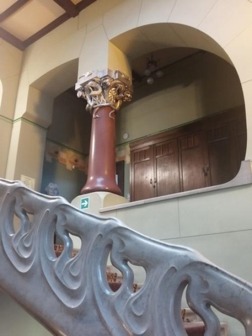 Интереснейшее место посетили мы в прошедшие выходные - дом на малой никитской, построенный Шехтелем по заказу магната рябушинского. 09