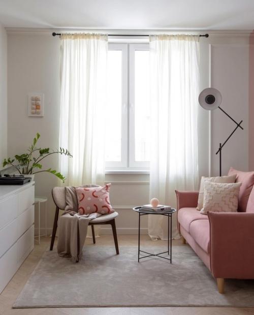 Эта розовая квартира - студия 35 кв. 01